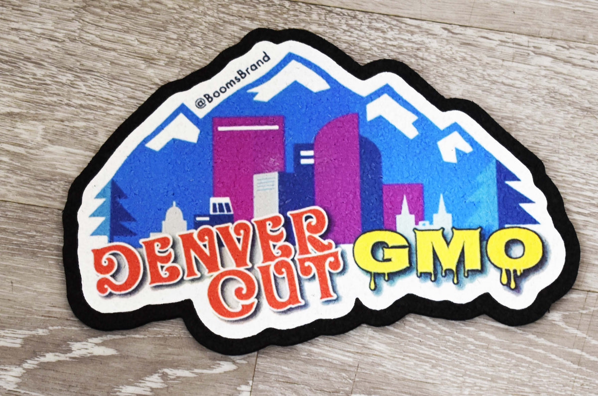 Boom! Denver Cut GMO Logo MoodMat Lions Den Glass