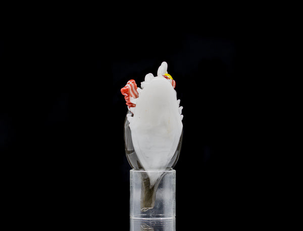 Glass Happy x Tammy Baller "Breakfast Shark" Bubble Cap