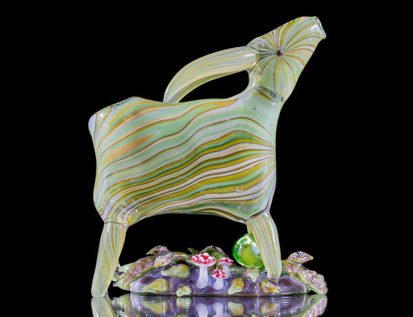 Mr. Gray C. Martain Fungi Lighting "MushLove Goat"