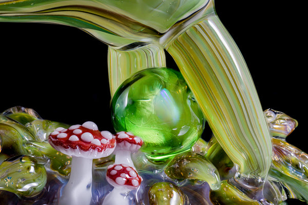 Mr. Gray C. Martain Fungi Lighting "MushLove Goat"