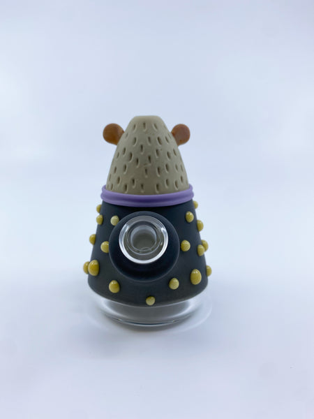 Trina Caterina Black Bear with Yellow Polka Dots