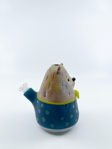 Trina Caterina Blue Bear With Polka Dots