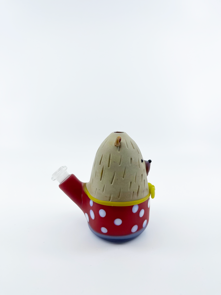 Trina Caterina Red Bear With Polka Dots