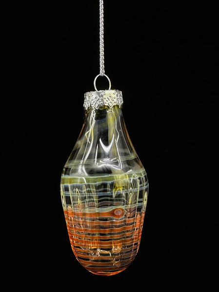 413 Glass - Fumed Ornament