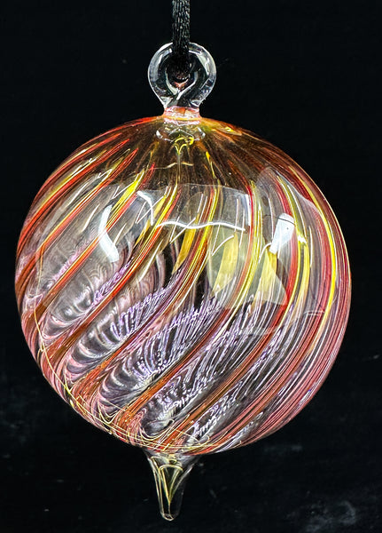 Eric Duyette - Fumed Scalloped Ornament