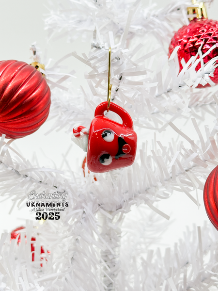 Fickle Glass - Hot Cocoa Mug Pendant/Ornament