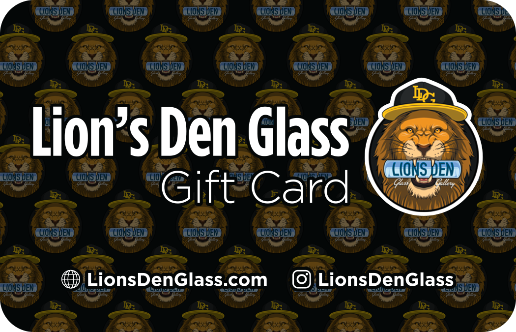 Lions Den Glass Gift Card