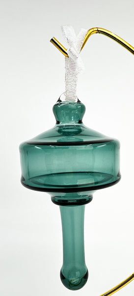 Moonbo Glass - Teal Ornament