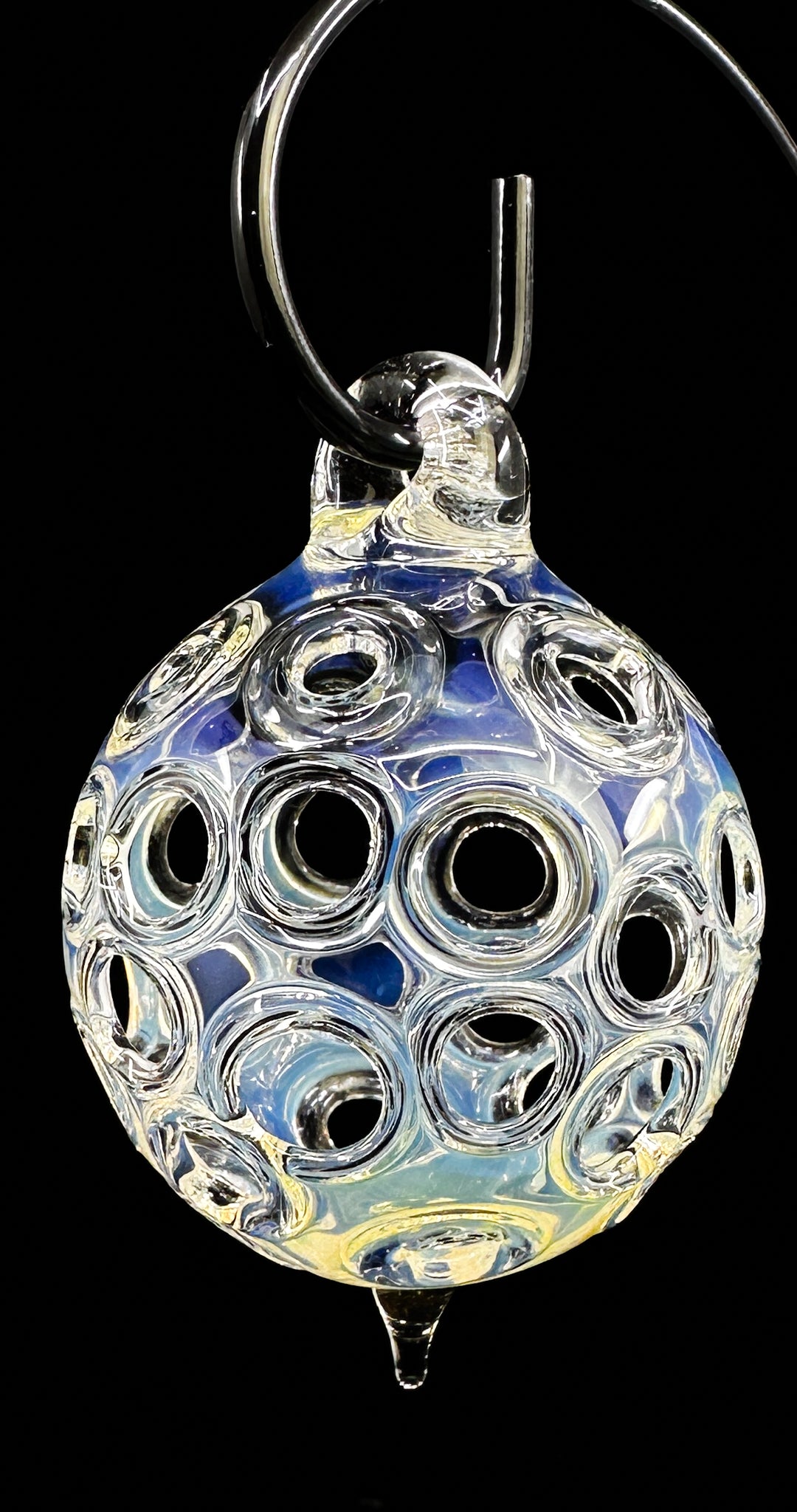 Mork Glass - "Holey" Ornament