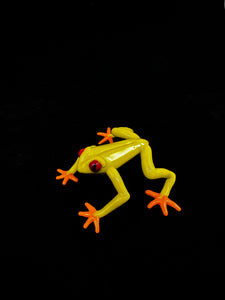 Sundstrom Glass - "Standing" Tree Frog