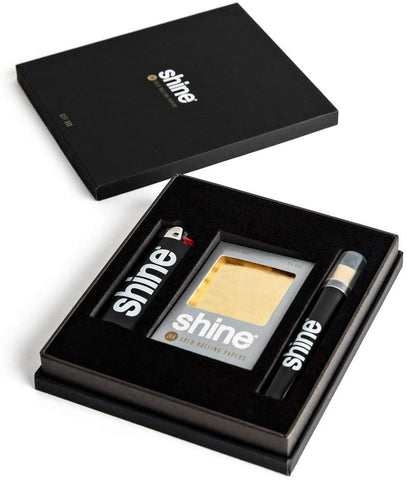 Shine 24K Gold Rolling Paper Gift Box