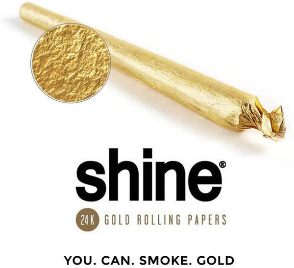 Shine 24K Gold Rolling Paper Gift Box