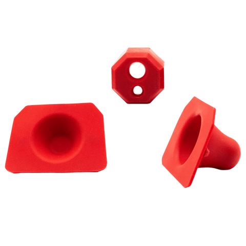 The DabRite PRO Silicone Replacement – Red Jam